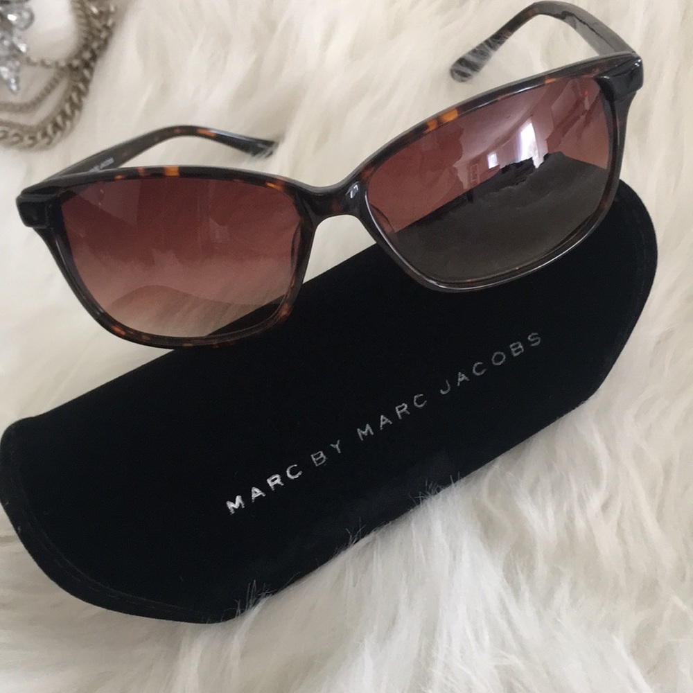 Marc by Marc Jacobs Tortoise Sunglasses - Picture 1 of 5